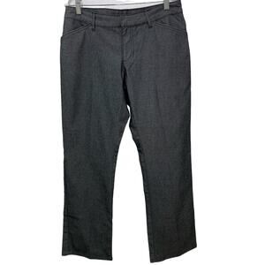 Vintage Old Navy Stretch Dress‎ Pants Low Rise Straight Leg Gray Womens Size 10